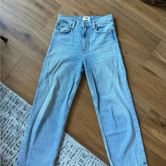 Agolde Denim - AGOLDE Ren High Rise Wide Leg Jeans